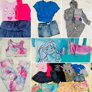 20pcs+ Huge girls clothes lot bundle 10-12 years